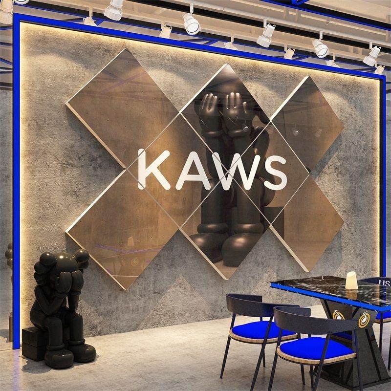 网红打卡工业风墙面清吧小酒馆装饰品场景布置烧烤肉创意餐饮壁画,家居饰品,软装墙贴,淘宝优惠券,粉丝福利购,淘宝优惠卷