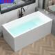 家用进口方形加厚小户型深泡独立式 浴缸压克力一体成型浴缸