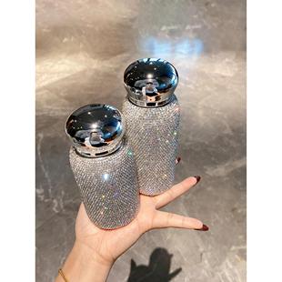 口袋杯 迷你保温杯轻奢镶钻小巧便携304不锈钢水杯高颜值ins网红款