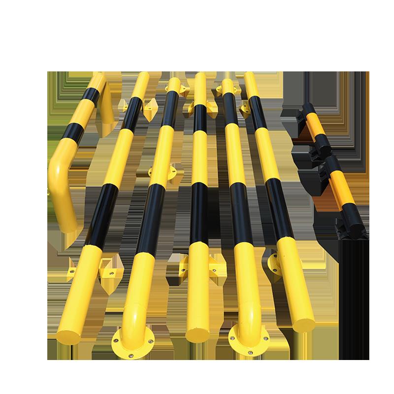 钢管阻车器倒车档限位车轮定位器U型汽车停车位阻车杆地桩M型护栏