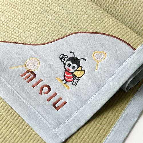 全天然蔺草席 儿童软凉席 芦苇幼儿园用宝宝婴儿O凉席夏款 120X60