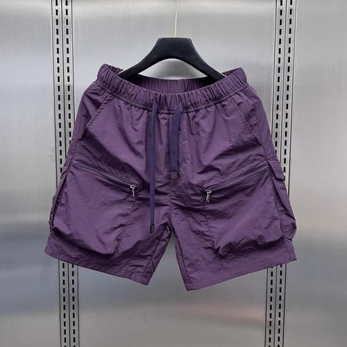 捡漏男士五分多短裤男薄款休闲宽松口K袋工装外穿速干夏季裤子