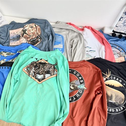 户外运动长袖T恤 速干运动儿童快D干沙滩出海防晒冲浪弹力排汗快