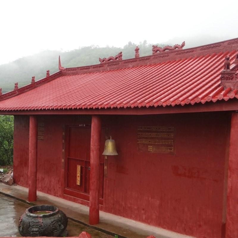 深灰色高分子仿古瓦 小青瓦 筒瓦琉璃瓦树脂瓦R陶土瓦屋顶瓦屋面