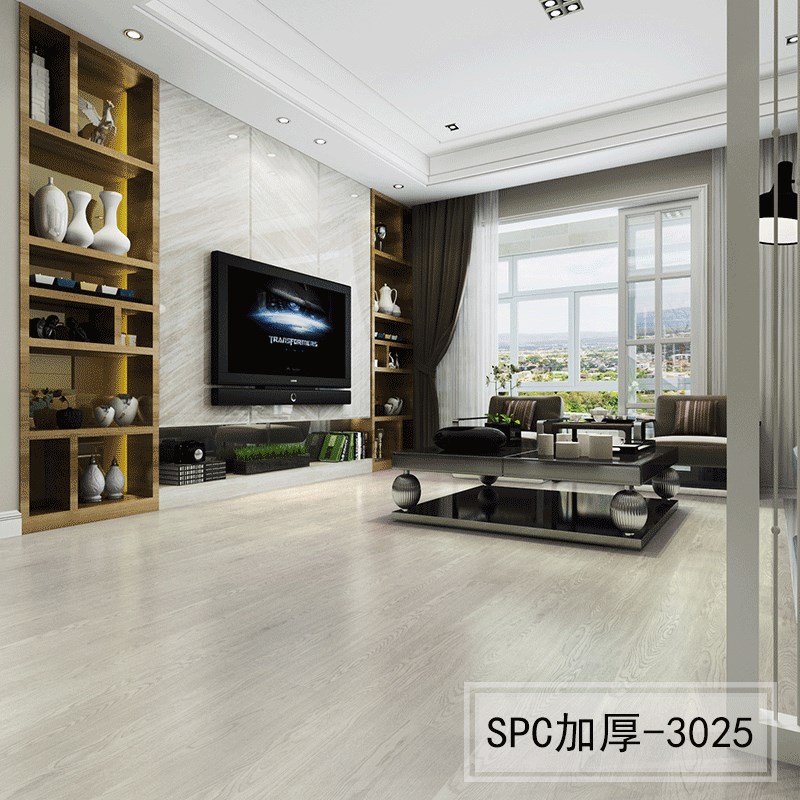 pvc地板锁扣强化复合家用仿实木pc地板锁扣环保防水塑料石塑地板