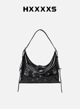 HXXXXS绷带hobo包单肩包大容量男女包包斜挎2025新款流浪包