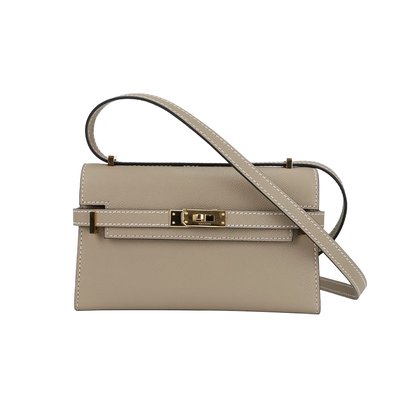 HXXXXS曼哈顿小号砖砖包七夕礼物牛皮小众设计高级单肩斜挎腋下包