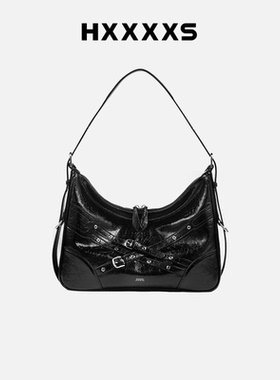 【范桢同款】HXXXXS绷带hobo包单肩大容量男女包包斜挎新款流浪包