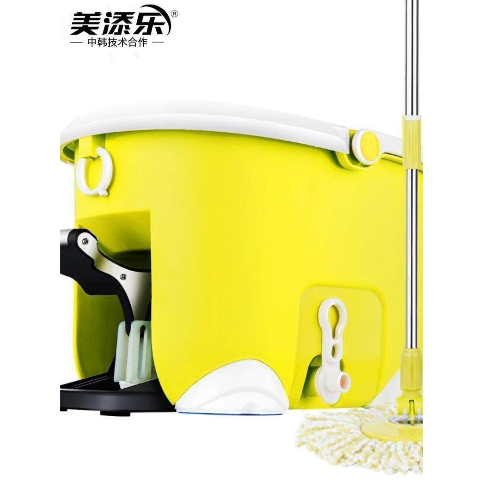 采购产品美天乐霸道Q四驱旋转拖把,手洗强化棒,手动脚踏板,好