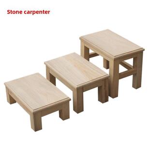 采购产品天然环保实木凳,原木大小板凳,踏步凳,木凳,无漆矮凳