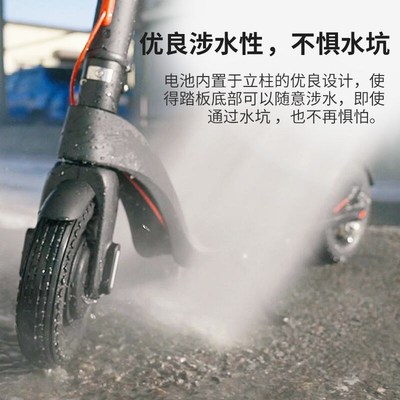 欢喜(HX)X7电动滑板车成人可拆卸锂电池代驾小型电动车折叠迷你