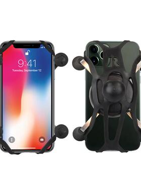 美国RAM进口X战警车载支架网状保护套配件 多款手机可用网套