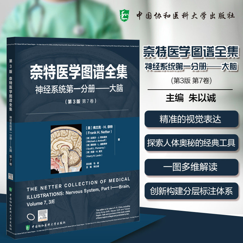 奈特医学图谱全集神经系统大脑