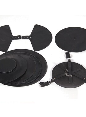 梵巢乐器黑色橡胶哑鼓垫架子鼓防扰民静音垫爵士鼓配件5鼓3镲型