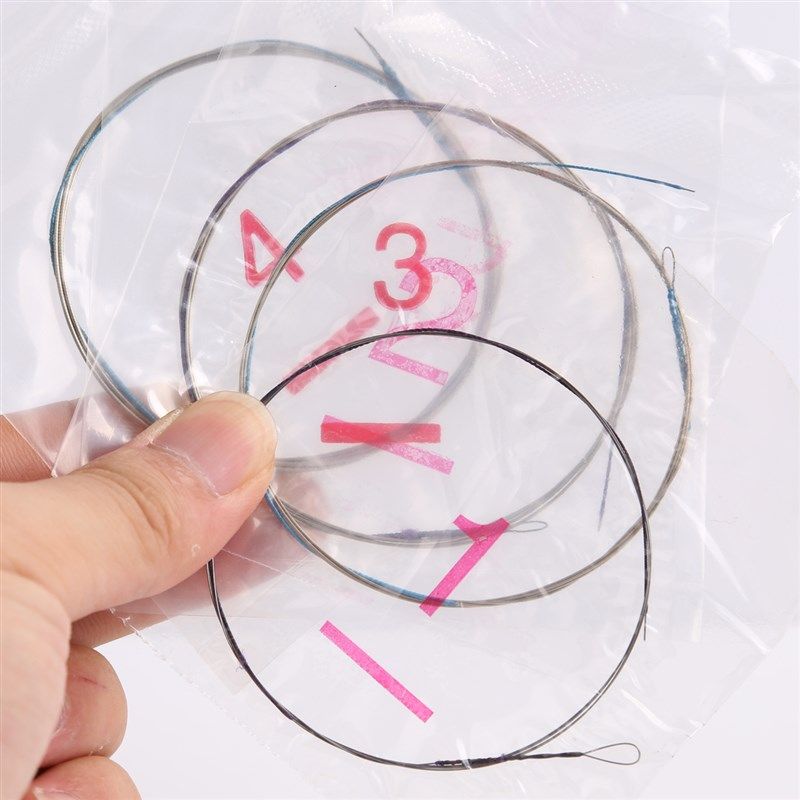 星海专业琵琶弦1/2/3/4弦散弦琵琶套弦裸钢丝琴弦琵琶专用演奏弦