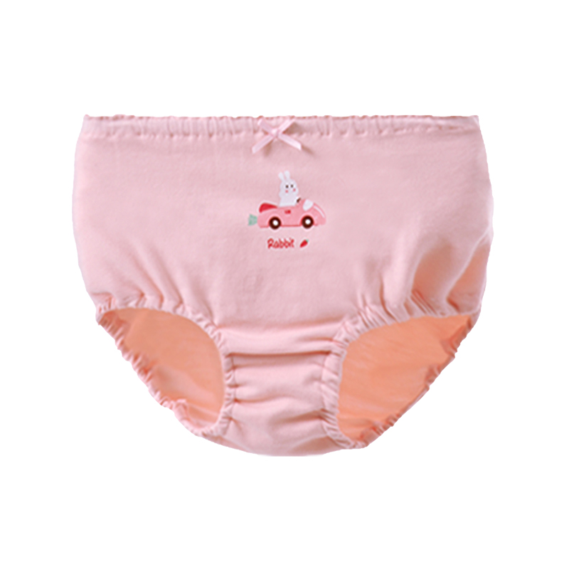 儿童内裤纯棉薄款不夹PP小宝宝三角裤卡通女孩透气短裤女童面包裤