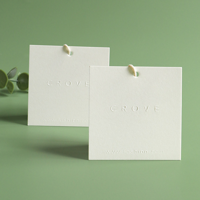 吊牌定做男女装通用时尚挂牌服装标签logo设计百搭衣服牌子定制空