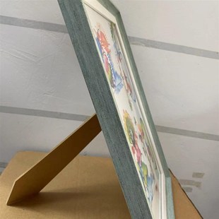 教师节礼物名字作画摆台挂框画鸟字生日礼物装饰画手工绘画定制