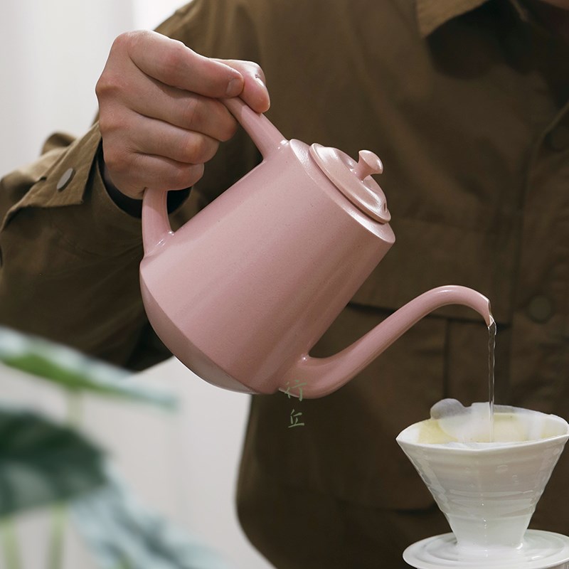 行丘 微涛直火手冲咖啡壶 明火电陶炉两用咖啡手冲壶