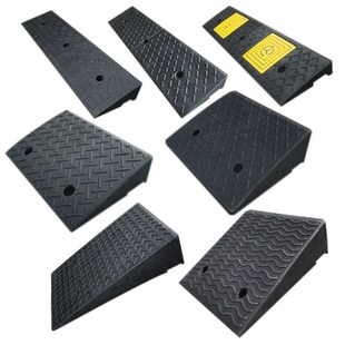 橡胶台阶垫d斜坡垫马路牙子家用橡塑路沿坡汽车上坡垫爬坡垫路沿