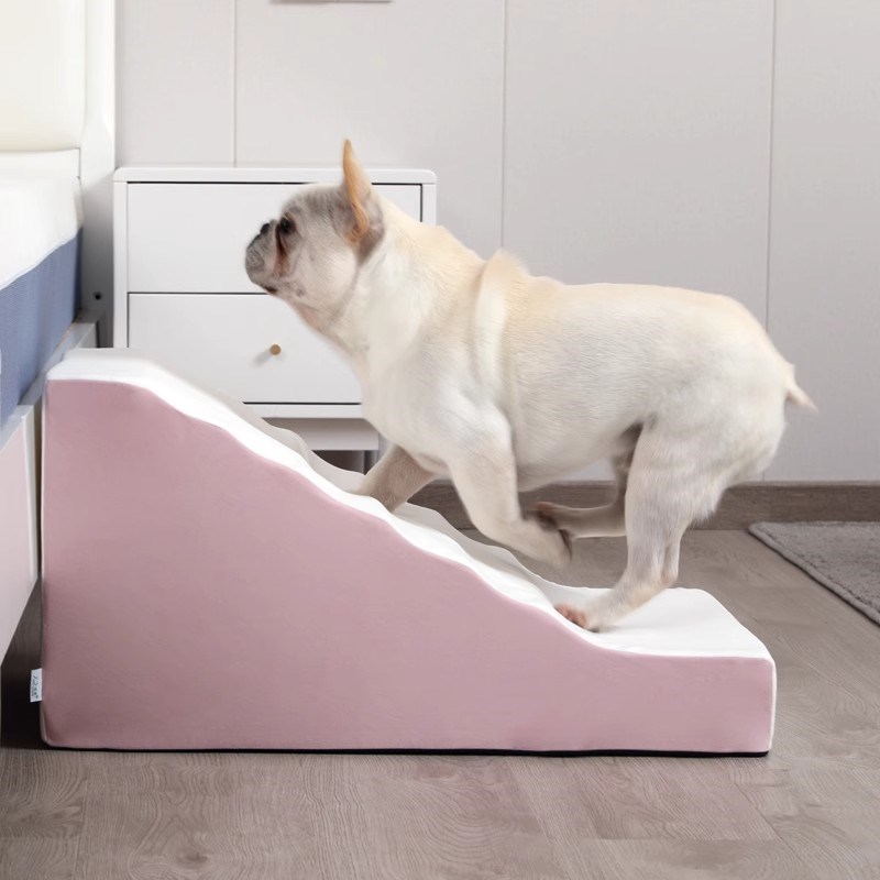 宠物楼梯爬梯狗狗专用上床台阶小型犬床边沙发垫子老年可拆洗斜坡