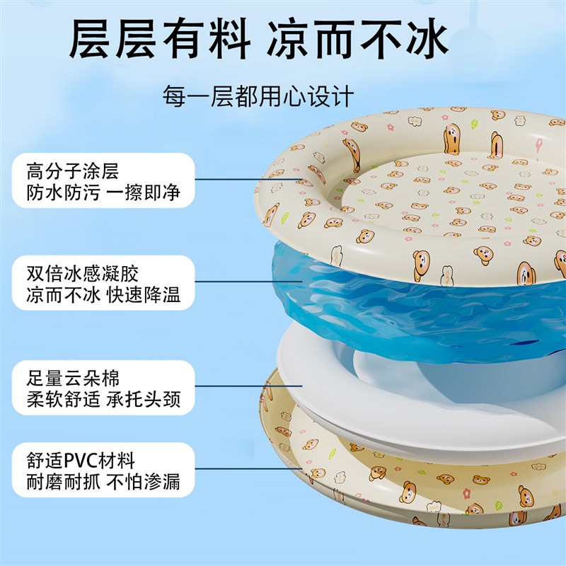 夏季猫咪冰垫冰窝宠物凉席猫狗垫子睡垫冰床猫咪降温用品夏季冰窝