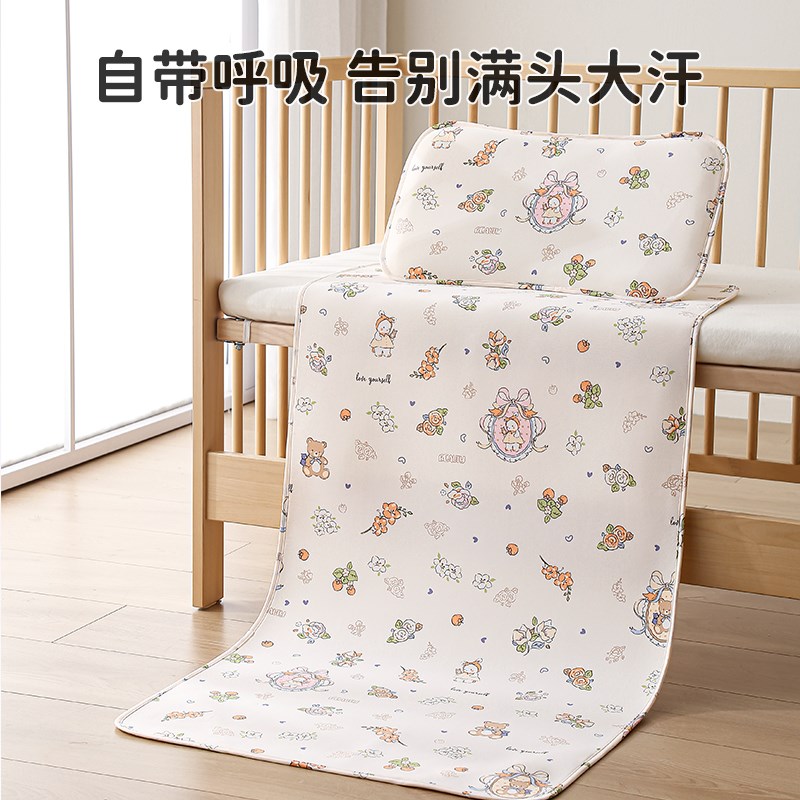 婴儿床三件套宝宝被褥垫a类专用床上用品新生婴儿小被子套件拼接