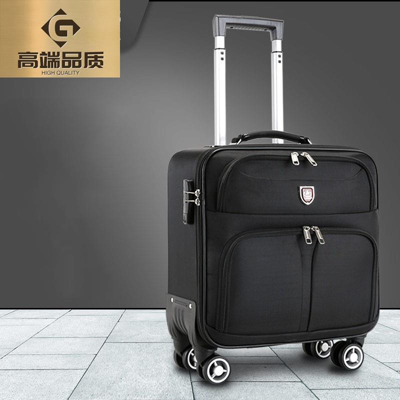 迷你登机箱18寸行李箱包女16寸小型旅行箱商务拉杆箱男20寸
