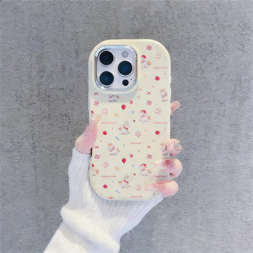 适用iPhone17福气小马手机壳