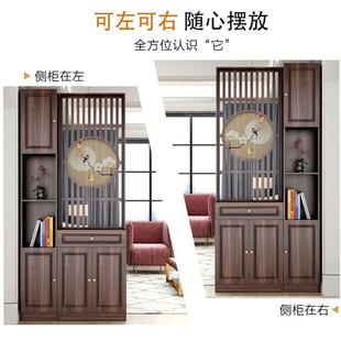 柜一体进门代 折扣价 厅客双面隔断装 饰玄门厅现简约屏风关柜鞋
