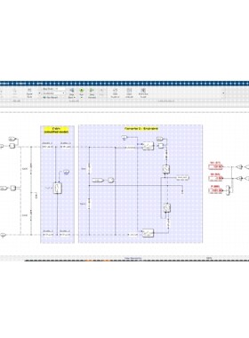 1000 兆瓦HVDC-MMC互连SimPowerSystems模型simulink matlab