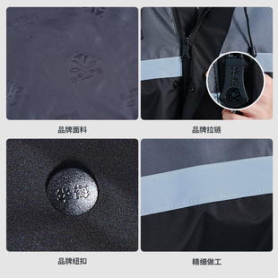 电动车骑行分体外卖骑手雨服全身防暴雨 雨衣雨裤 套装 男款 女款