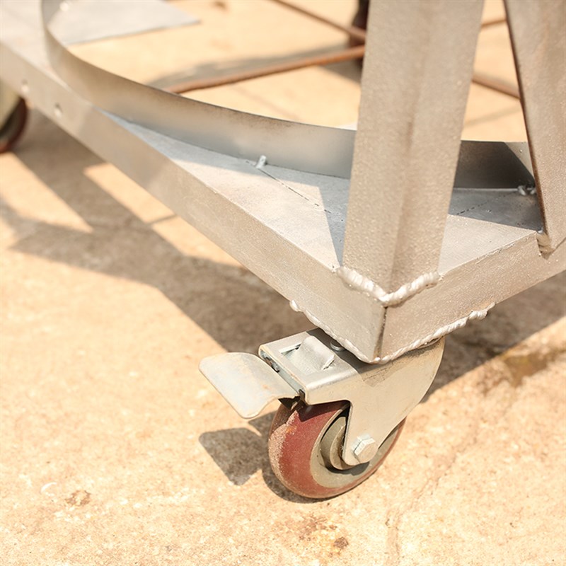 强烈大瓦缸通用小推车瓦罐煨汤商用厨房用品带刹车车轮小拖车