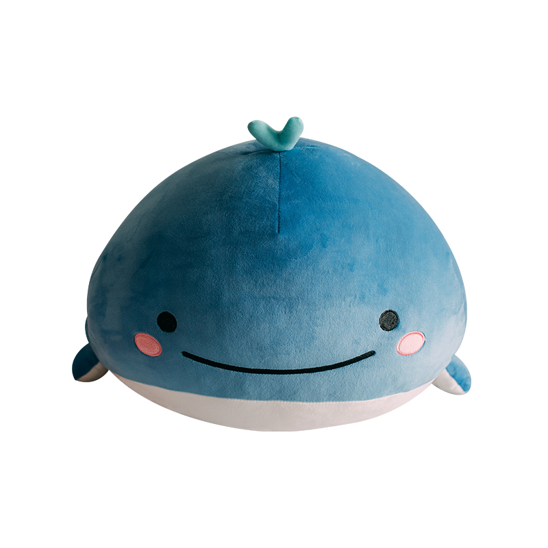 可爱超软鲸鱼公仔少女心布娃娃海豚毛绒玩具女生睡觉玩偶抱枕