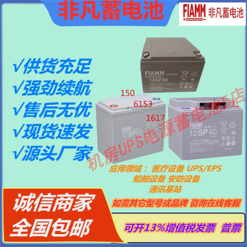 非凡蓄电池12SP65 12SP100 26 18 33 40 55 72 80 120 150 235UPS