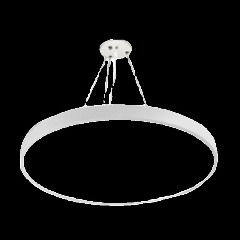 全光谱护眼吸顶灯圆形环日光灯5000k儿童房瑜伽馆舞蹈房白色吊灯