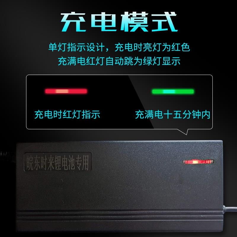 12V锂电池充电器5A4串磷酸充电器铁锂14.6V10A2A户外便携式3A专用