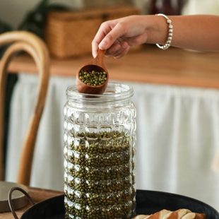 杂粮干果糖果家用大号收纳瓶 随食 陈皮茶叶玻璃储物罐厨房分装