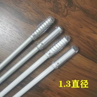 窗帘拉杆家用轨道手拉杆酒店宾馆工程纤维手动拉棒铝合金拉窗帘杆
