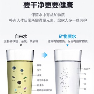 滤水机RO反渗透净水器家用直饮厨房自来水五级超滤机净化水机