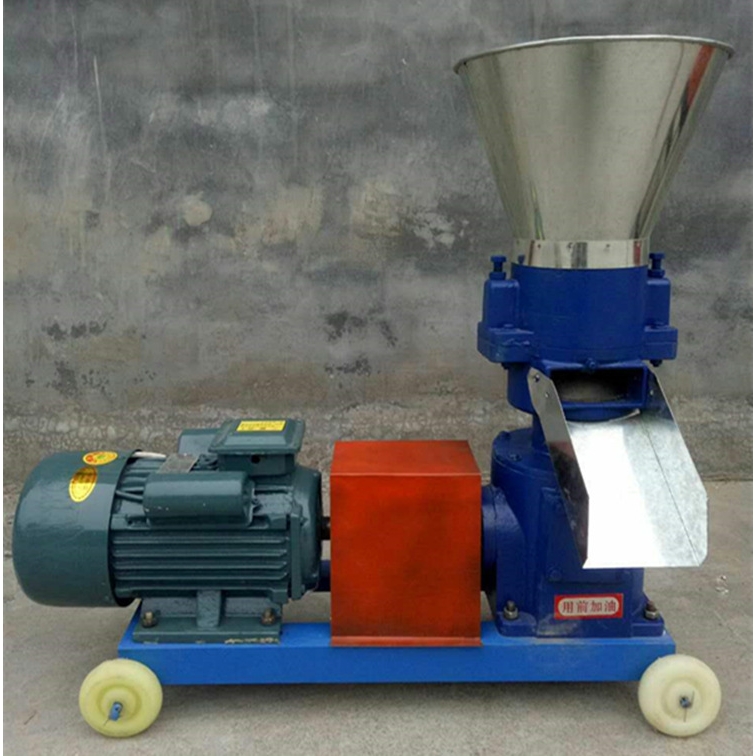 热卖养殖饲料颗粒机 鸡牛羊玉米秸秆造粒机 现货各种型号饲料机械