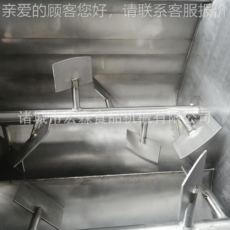 商用牛肉泥馅真空拌馅肉机多功能真肉馅菜馅搅机双绞龙KJK拌空拌