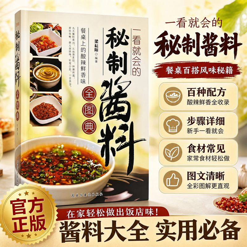 一看就会的秘制酱料全图典图片
