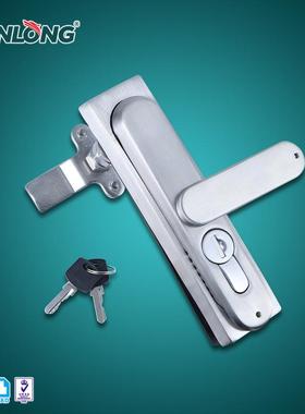 网络机箱防水平面手柄锁尚坤SK1-007S直销控制机柜面板锁