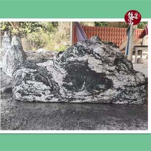 深圳切片石价格雪浪石假山石切片后花园枯山水造景装 饰摆件