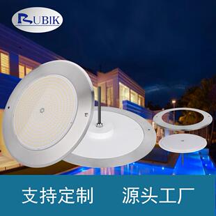 不锈钢薄款led泳池灯AC12V水下灯壁挂式防水IP68质保两年