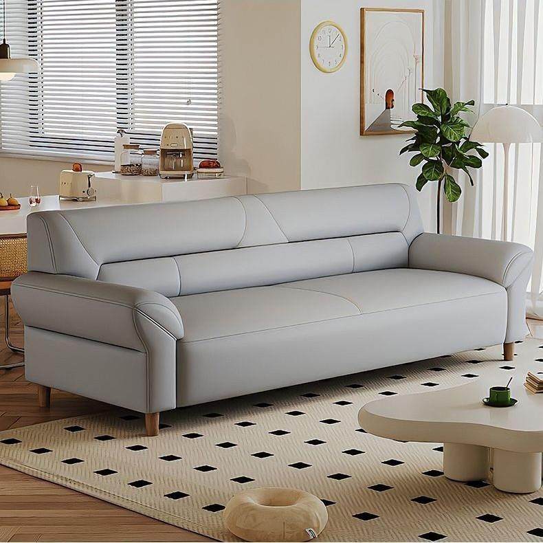 新款真皮沙发简约三人位小户型双人沙发客厅家用办公皮艺沙发