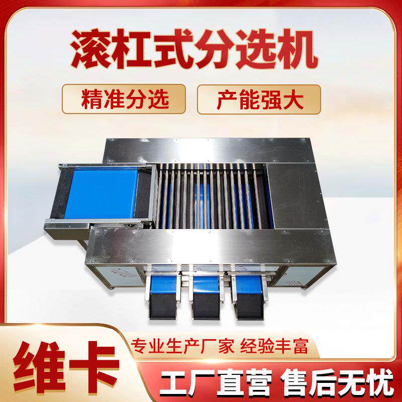 李子大枣直径分级机维卡螺旋滚杠分选机圣女果荔枝龙眼分拣机