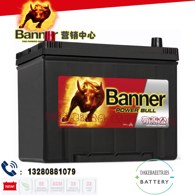Banner电池P7029ASIA船舶启动备用汽车启动和停止备用电池