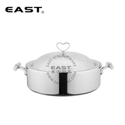 不锈钢复合底暧菜锅【EAST东方厨具】酒店设备